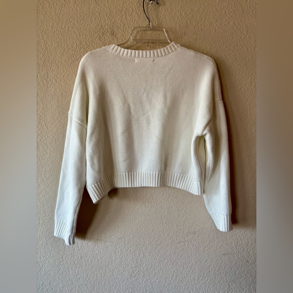 Moon & Madison Espresso Martini Cropped Sweater Size S - Picture 7 of 9